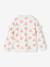 Sweat fille noël coeurs pailletés manches volantées écru+rose poudré 2 - vertbaudet enfant 