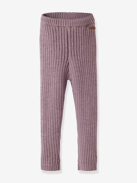 Fille-Legging-Legging en maille en laine mérinos fille name it