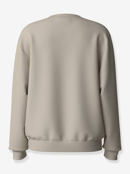Sweat-shirt de Noël fille name it avoine+bordeaux+rose bonbon 2 - vertbaudet enfant 