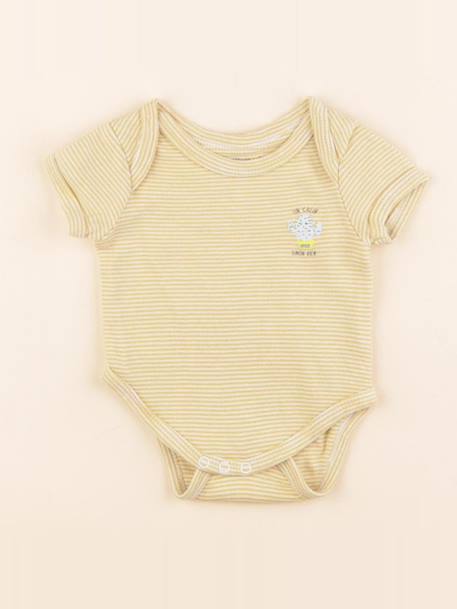 Body - 1 mois Jaune 1 - vertbaudet enfant 