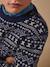 Pull jacquard avec laine garçon Marine 3 - vertbaudet enfant 