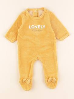 Pyjama velours - 1 mois  - vertbaudet enfant