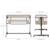 Lit bébé NESTEE UP 2 2 en 1 avec inclinaison du matelas, maille aérée et cadre en acier Beige+Gris 6 - vertbaudet enfant 