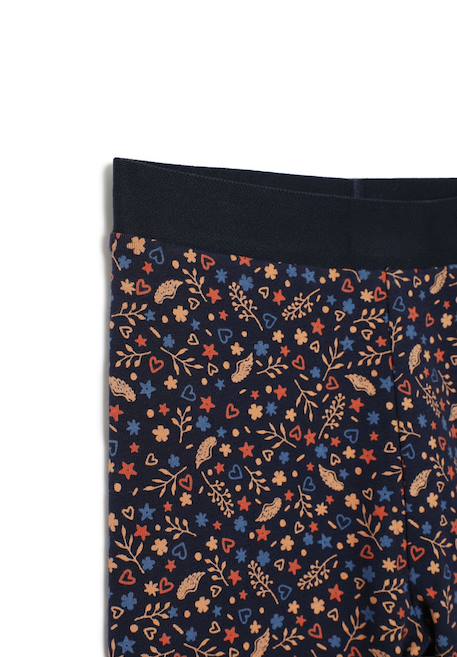 Legging long réversible fille Indigo 2 - vertbaudet enfant 
