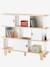 Etagère-bibliothèque SEVENTIES BLANC - BOIS 5 - vertbaudet enfant 