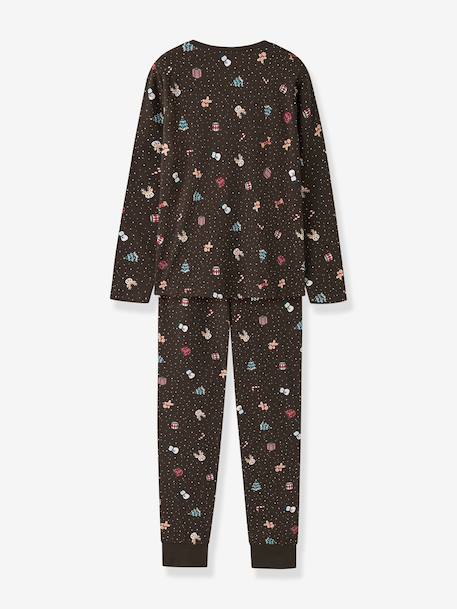 Pyjama de Noël enfant name it bleu foncé+bordeaux+moka+rouge+sable+vert foncé 8 - vertbaudet enfant 