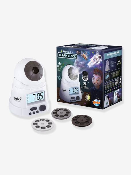 Réveil projecteur espace blanc 2 - vertbaudet enfant 