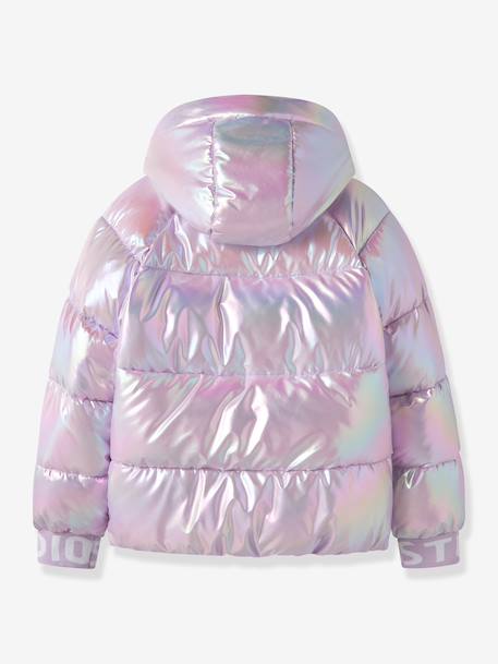 Veste matelassée brillante effet nacré fille MALAN name it rose pastel 2 - vertbaudet enfant 