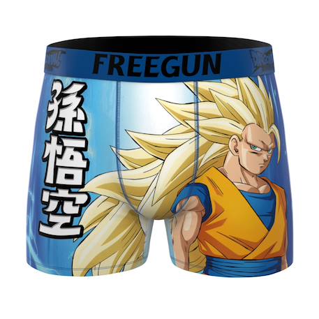 Lot de 3 boxers junior dragon ball daima Orange/bleu/noir/vert/jaune 5 - vertbaudet enfant 