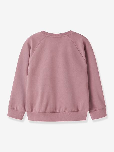 Sweat-shirt fille à motifs animaux name it bordeaux+gris chiné+mauve 8 - vertbaudet enfant 