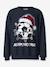 Sweat de Noël garçon name it avoine+bleu foncé+vert foncé 3 - vertbaudet enfant 