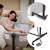 Lit bébé NESTEE UP 2 2 en 1 avec inclinaison du matelas, maille aérée et cadre en acier Beige+Gris 11 - vertbaudet enfant 