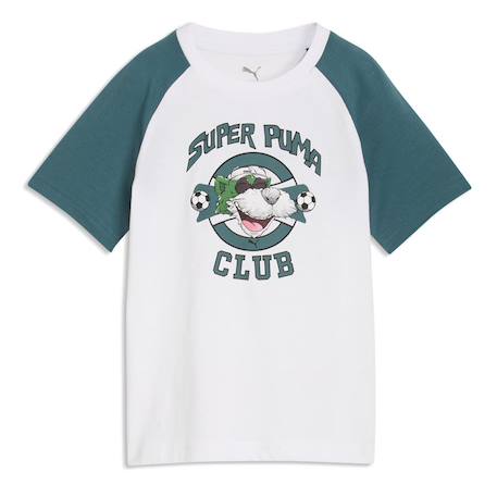 T-shirt garçon super graphic Bleu 2 - vertbaudet enfant 