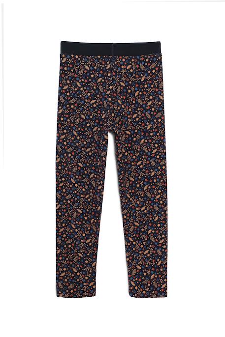 Legging long réversible fille Indigo 1 - vertbaudet enfant 