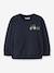 Sweat garçon motifs pelleteuse ou tracteur name it bleu foncé+gris+olive 1 - vertbaudet enfant 
