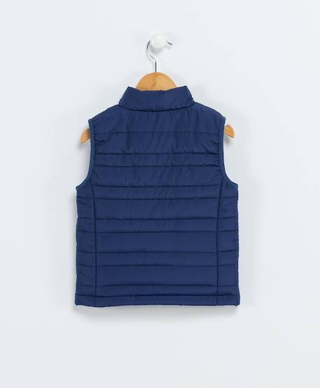 Doudoune sans manches garçon Bleu roi 2 - vertbaudet enfant 