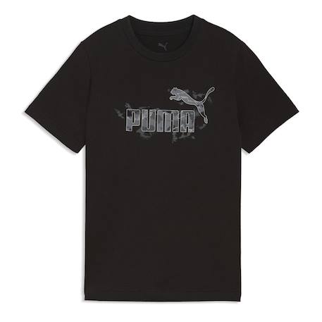 T-shirt garçon ess camo tee Noir 1 - vertbaudet enfant 