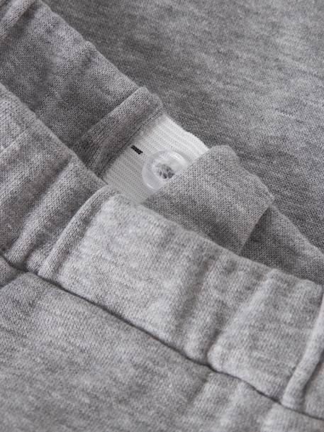 Pantalon de jogging fille à motif animal en molleton Regular Fit name it bordeaux+gris chiné+mauve 6 - vertbaudet enfant 