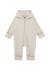 Combinaison à capuche bébé mixte Beige chine 2 - vertbaudet enfant 