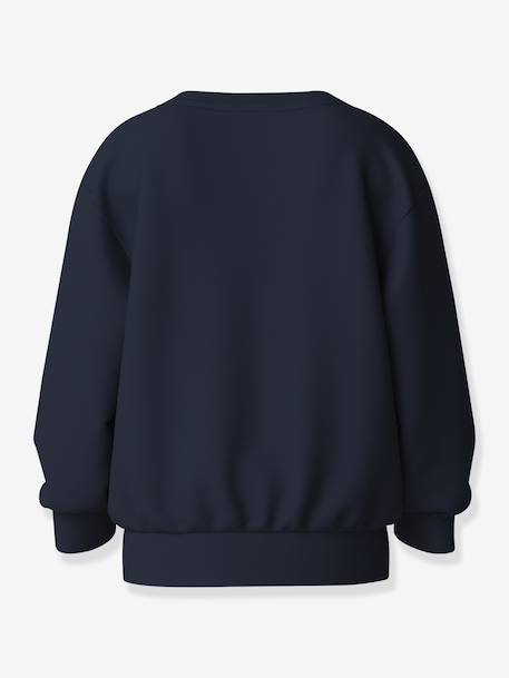 Sweat-shirt de Noël garçon name it bleu foncé+bordeaux 2 - vertbaudet enfant 