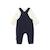 Ensemble salopette + haut 100% coton bébé garçon Indigo 5 - vertbaudet enfant 