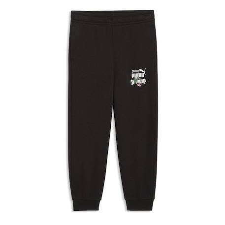 Jogging garçon super sweatpant Noir 1 - vertbaudet enfant 