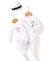Ensemble bébé 3 pièces bébé fille Imprime blanc 1 - vertbaudet enfant 