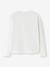 T-shirt manches longues à inscriptions fille name it écru+noir 2 - vertbaudet enfant 