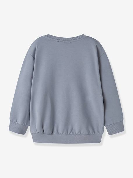 Sweat garçon motifs pelleteuse ou tracteur name it bleu foncé+gris+olive 4 - vertbaudet enfant 