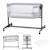 Lit bébé NESTEE UP 2 2 en 1 avec inclinaison du matelas, maille aérée et cadre en acier Beige+Gris 7 - vertbaudet enfant 