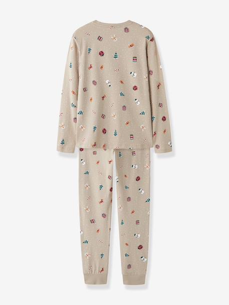 Pyjama de Noël enfant name it bleu foncé+bordeaux+moka+rouge+sable+vert foncé 14 - vertbaudet enfant 