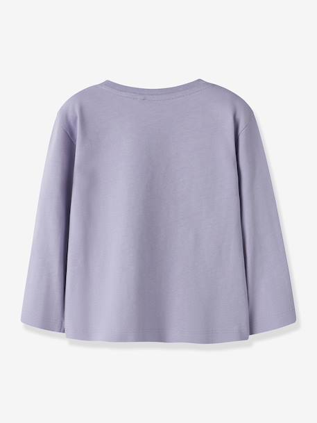 T-shirt manches longues à motifs animaux fille name it bleu foncé+écru+lavande+mauve 6 - vertbaudet enfant 
