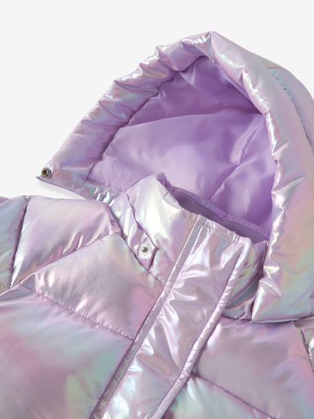 Veste matelassée brillante effet nacré fille MALAN name it rose pastel 3 - vertbaudet enfant 