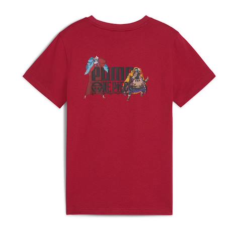 T-shirt garçon x one piece graphic Rouge 3 - vertbaudet enfant 