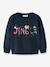 Sweat de Noël avec imprimé pailleté fille name it bleu foncé 1 - vertbaudet enfant 