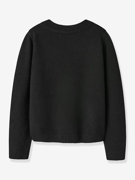 Pull fille avec détails nœuds name it noir 2 - vertbaudet enfant 