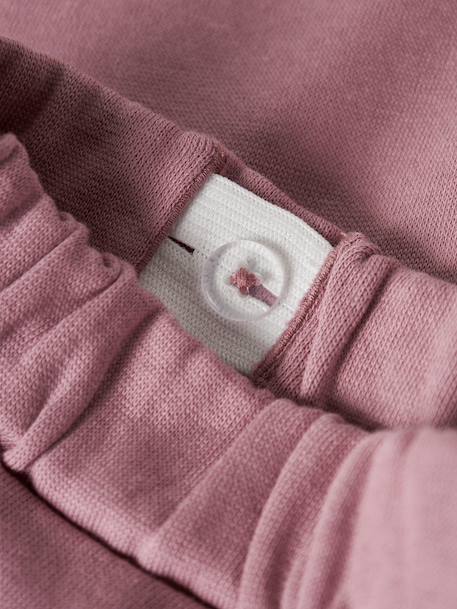 Pantalon de jogging fille à motif animal en molleton Regular Fit name it bordeaux+gris chiné+mauve 9 - vertbaudet enfant 