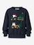Sweat-shirt de Noël garçon name it bleu foncé+bordeaux 1 - vertbaudet enfant 