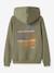 Sweat à capuche garçon avec inscription name it noir+olive 3 - vertbaudet enfant 