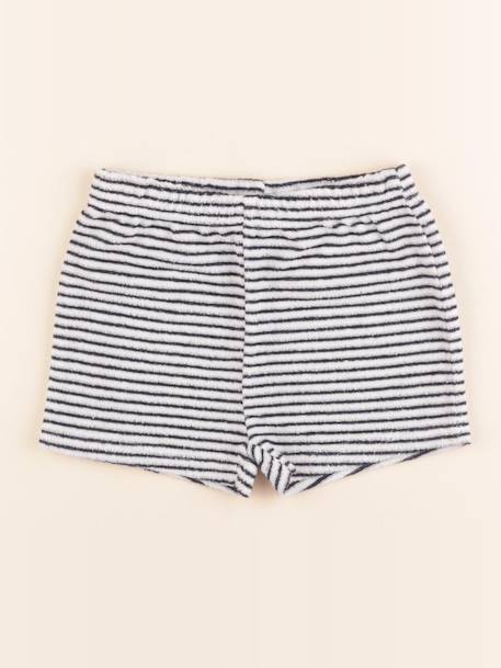 Short - 3 ans Blanc, bleu 1 - vertbaudet enfant 