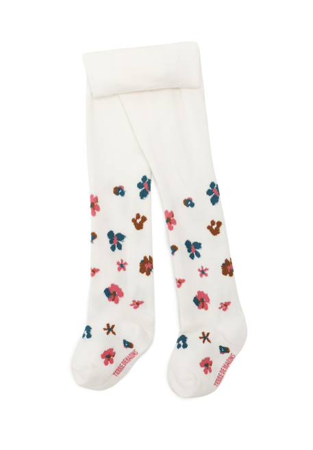 Collants bébé fille Blanc casse 1 - vertbaudet enfant 
