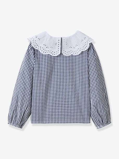 Chemise vichy bleu 2 - vertbaudet enfant 