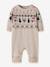 Combinaison de Noël en maille bébé en coton name it beige chiné 1 - vertbaudet enfant 