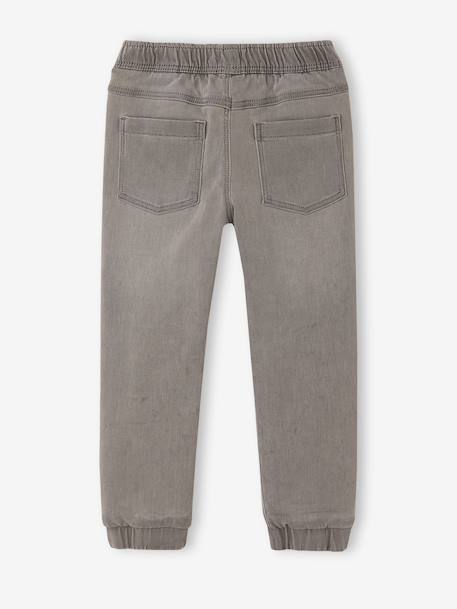Pantalon denim enfant garçon denim gris clair 2 - vertbaudet enfant 