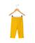 Legging court fille Jaune curry 1 - vertbaudet enfant 