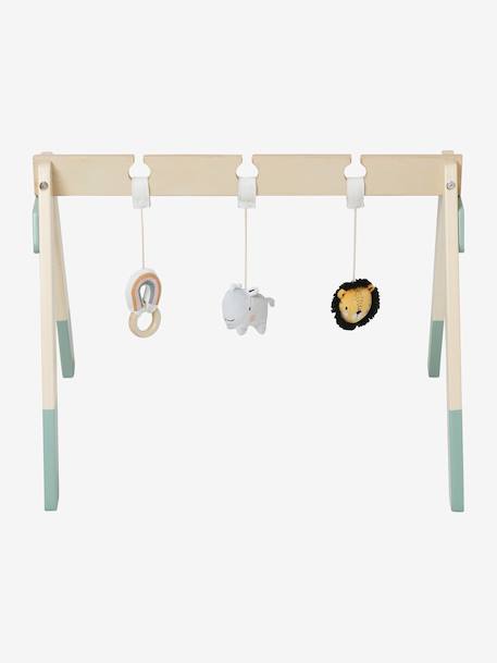 Portique d'éveil en bois FSC® Tanzanie 5 - vertbaudet enfant 
