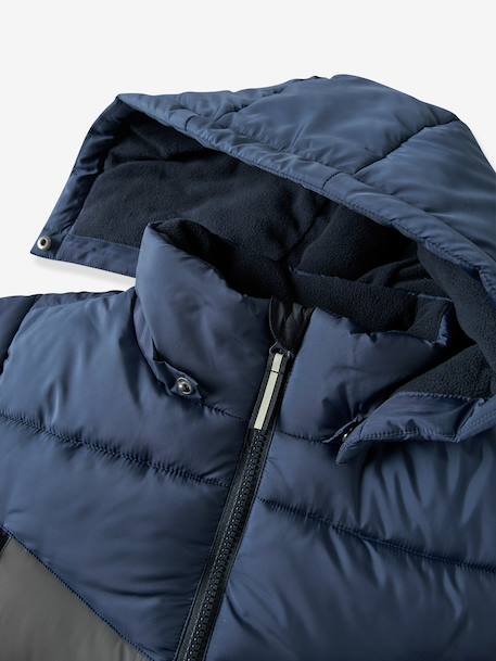 Veste matelassée avec détails réfléchissants garçon name it bleu foncé 3 - vertbaudet enfant 