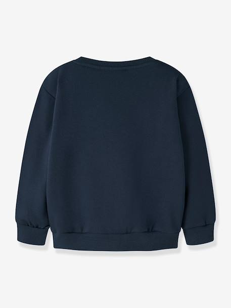 Sweat de Noël avec imprimé pailleté fille name it bleu foncé 2 - vertbaudet enfant 