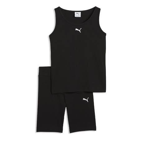 Ensemble fille ess elevated rib tan Noir 1 - vertbaudet enfant 