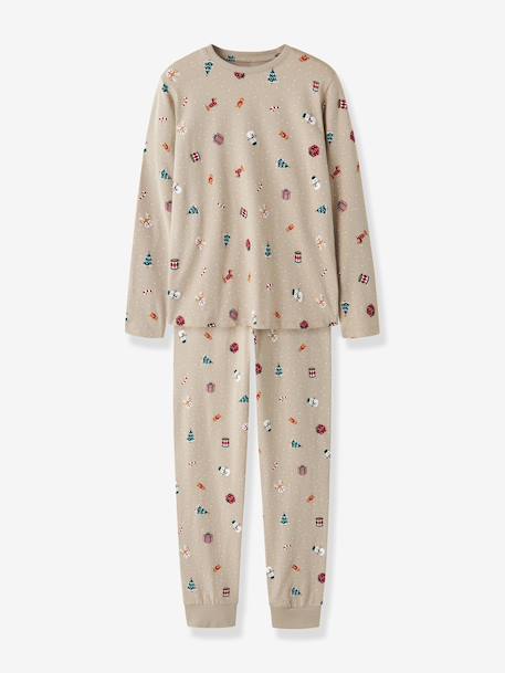 Pyjama de Noël enfant name it bleu foncé+bordeaux+moka+rouge+sable+vert foncé 13 - vertbaudet enfant 